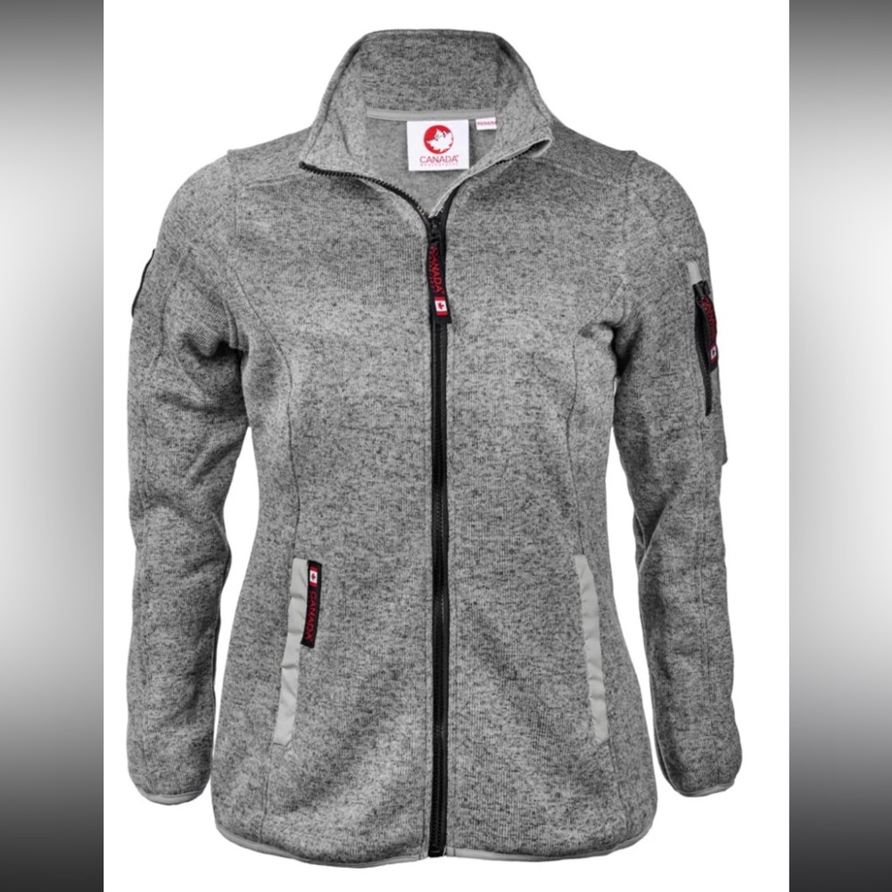 Canada Weather Gear Woman’s Sweater Fleece Climbing Jacket